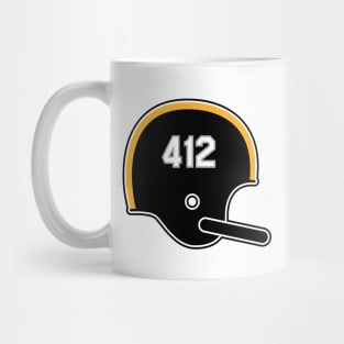 Pittsburgh Steelers 412 Helmet Mug